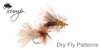 Мухи TRUMP, DRY FLY, Comparadun - March Brown