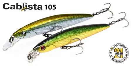 Воблер PONTOON21, Cablista 105F-SMR, 105мм, 12.8 гр., 1.2-1.6 м.