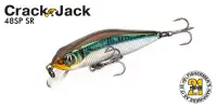 Воблер PONTOON 21, Crackjack 48SP-DR, 48мм., 3.7гр., погруж.1.8-2 м.
