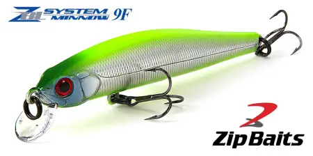 Воблер ZIPBAITS ZBL SYSTEM minnow 9F 90мм, 9 г.