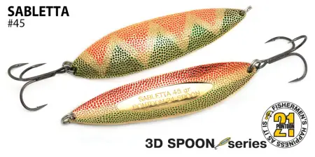 Блесна колебл. Pontoon21 SABLETTA, 62мм, 14.0 гр.