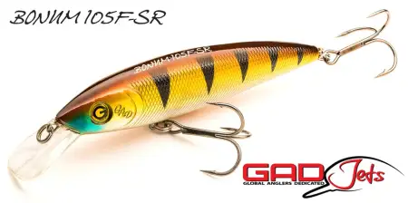 Воблер  GAD BONUM 105F-SR, 105 мм, 18.1 гр, 0.8-1.2
