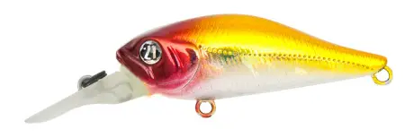 Воблер PONTOON 21, Cheerful 34F-MR, 34мм., 1.6гр., погруж.0.6-1 м.