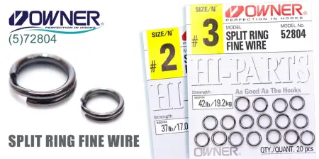 72803; 72804 Split Ring Fine