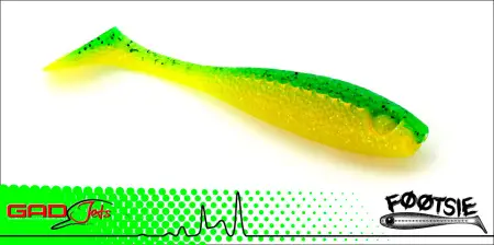 Виброхвост GAD Footsie 3.5'', 5шт/уп.
