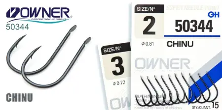 Одинарный крючок OWNER, 50344, лопатка, черный