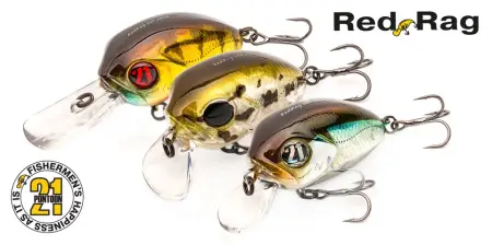 Воблер PONTOON21, Red Rag 36F-MDR, 36мм, 6,1 гр., 1.0-1.2 м.