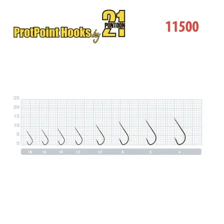 Одинарный крючок Pontoon21 11500