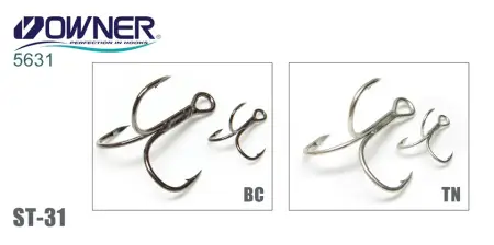Тройной крючок OWNER ST-31BC