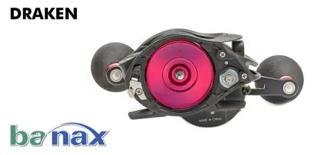 Мультипликаторная катушка BANAX DRAKEN 109R (R; 9; 7/1; 235гр)