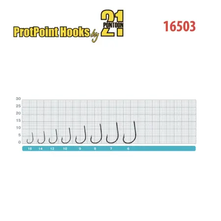 Одинарный крючок Pontoon21 16503