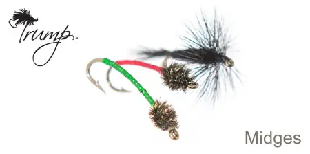 Мухи TRUMP, MIDGES & EMERGERS, Disco Midge - Green