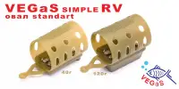 Фидерная кормушка VEGaS simple RV "овал" large, 80 гр.   (10)  № 101