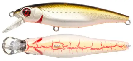 Воблер PONTOON 21, Greedy-Guts 88F-SR, 88мм, 10.9 гр., 0.7-1.0 м.