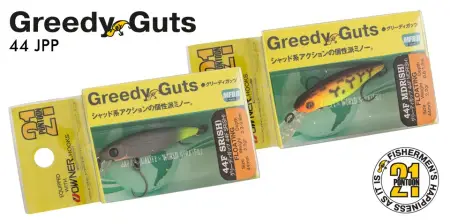 Воблер PONTOON 21, Greedy-Guts 44SP-MDR, 44мм, 2.35 гр., 0.8-1.0 м.