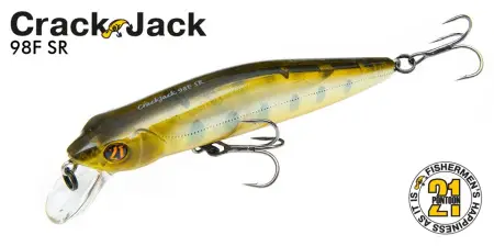 Воблер PONTOON 21, Crackjack 98F-DR, 98мм., 16.0гр., погруж.2.0-2.5 м Воблер PONTOON 21, Crackjack 98F-DR, 98мм., 16.0гр., погруж.2.0-2.5 м