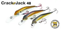 Воблер PONTOON 21, Crackjack 48SP-DR, 48мм., 3.7гр., погруж.1.8-2 м.