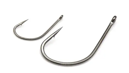 Одинарный крючок OWNER, 53853, колечко, черный BC