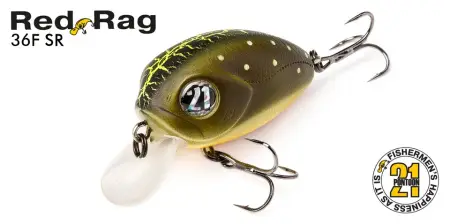 Воблер PONTOON21, Red Rag 36F-MDR, 36мм, 6,1 гр., 1.0-1.2 м.