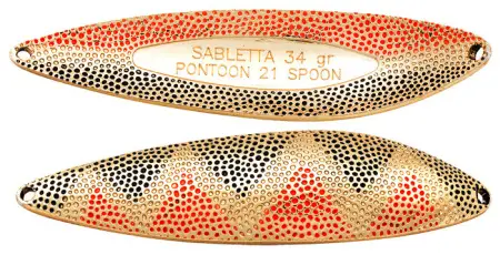 Блесна колебл. Pontoon21 SABLETTA, 62мм, 14.0 гр.