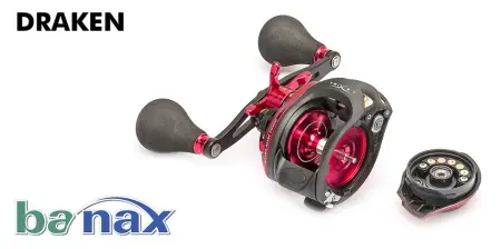 Мультипликаторная катушка BANAX DRAKEN 109R (R; 9; 7/1; 235гр)