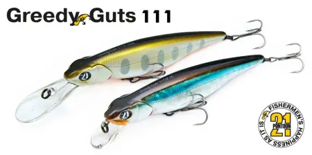 Воблер PONTOON 21, Greedy-Guts 111F-MDR, 111мм, 20.2 гр., 2.0-2.5 м. Воблер PONTOON 21, Greedy-Guts 111F-MDR, 111мм, 20.2 гр., 2.0-2.5 м.