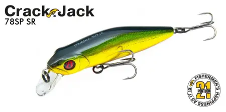 Воблер PONTOON 21, Crackjack 78F-MR, 78мм., 9.8гр., погруж.1.3-1.7 м