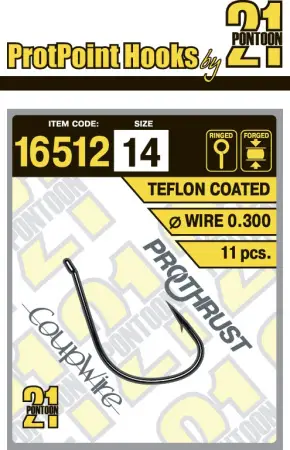 Одинарный крючок Pontoon21 16512